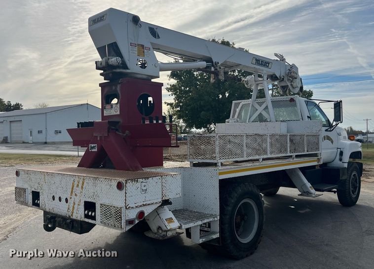 image for item EH2859 1991 GMC Topkick digger derrick truck