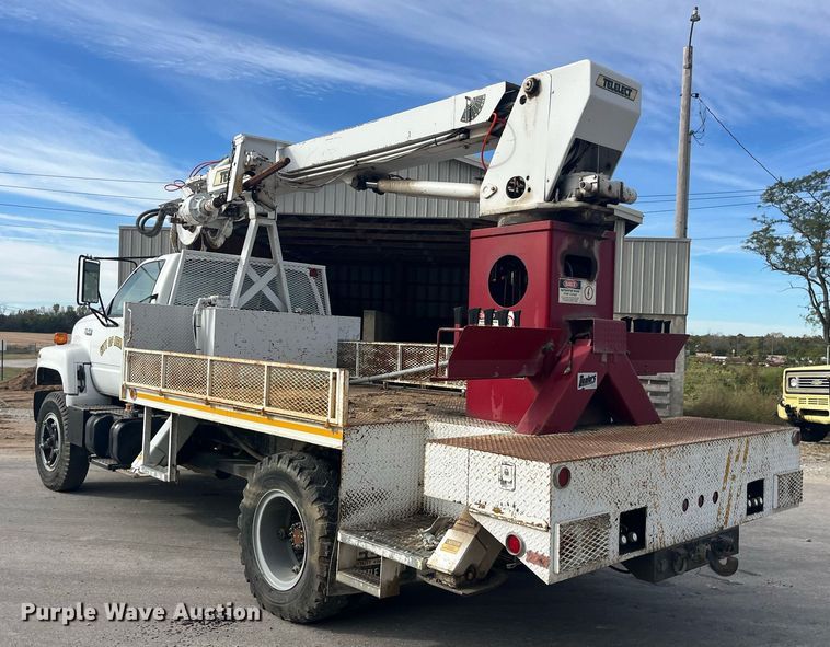 image for item EH2859 1991 GMC Topkick digger derrick truck