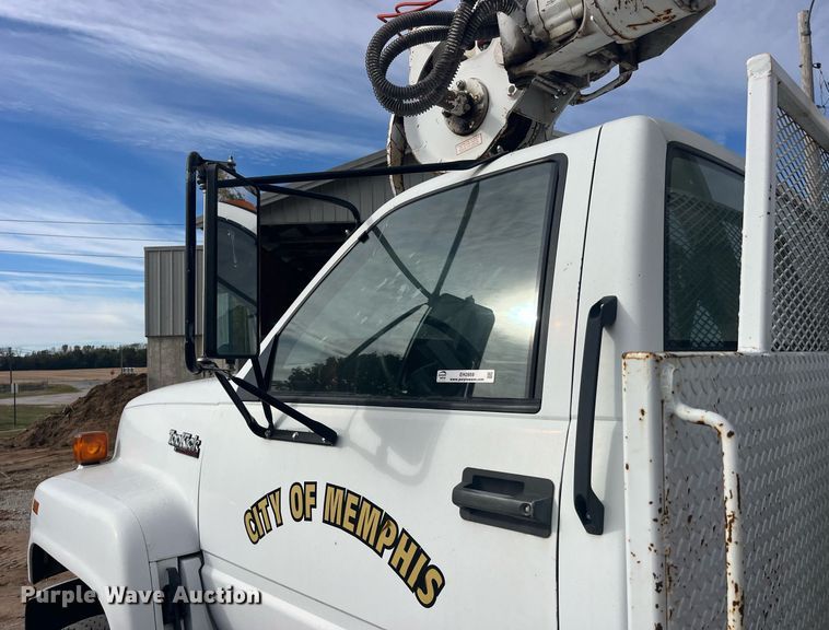 image for item EH2859 1991 GMC Topkick digger derrick truck