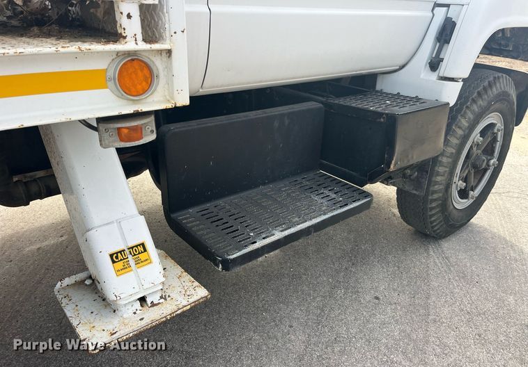 image for item EH2859 1991 GMC Topkick digger derrick truck