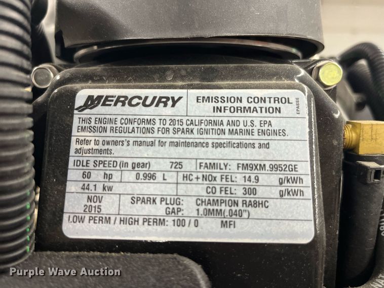 image for item EH2881 2005 Alumacraft boat