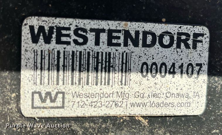 image for item EH2883 Westendorf snow pusher