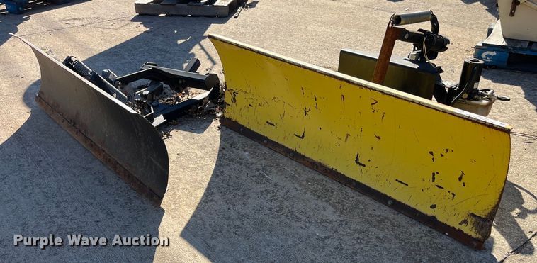 image for item EH2890 (2) John Deere snow plows