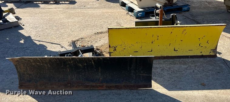 image for item EH2890 (2) John Deere snow plows