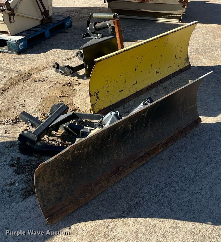 image for item EH2890 (2) John Deere snow plows