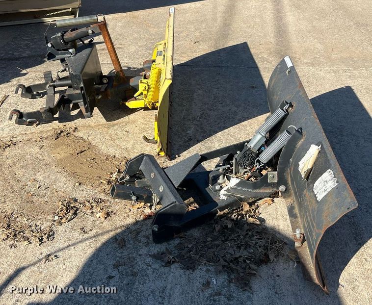 image for item EH2890 (2) John Deere snow plows