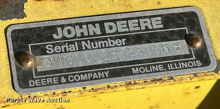 image for item EH2890 (2) John Deere snow plows