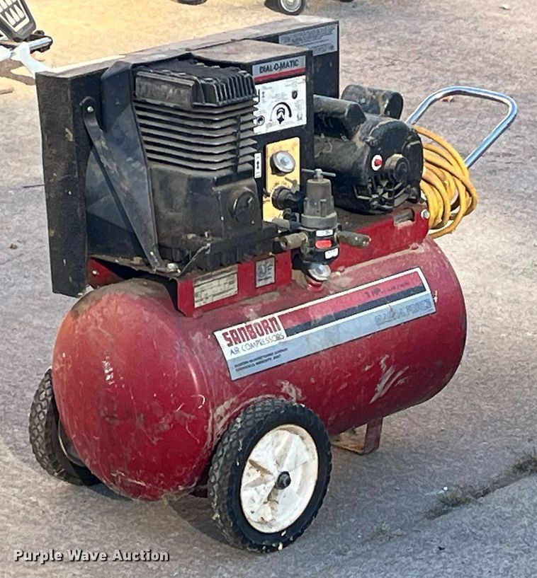 image for item EH2895 Sanborn M109BL300-22 air compressor