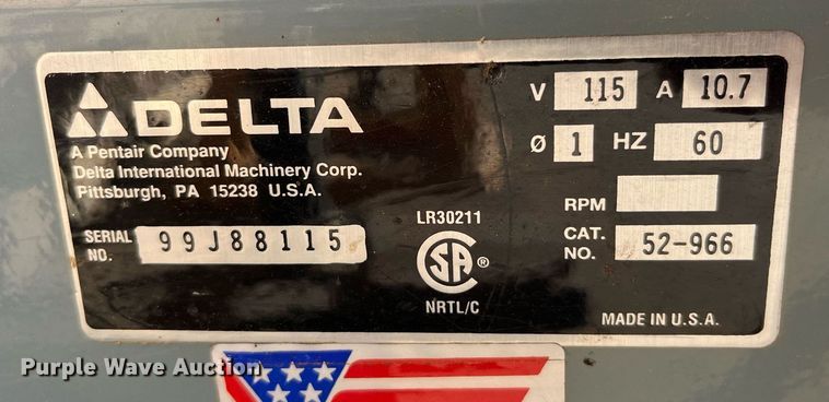 image for item EH2896 Delta band saw