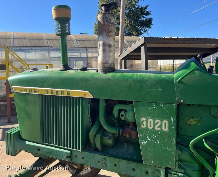 image for item EH2901 1968 John Deere 3020 tractor