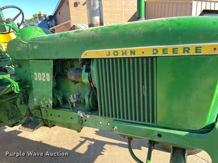 image for item EH2901 1968 John Deere 3020 tractor