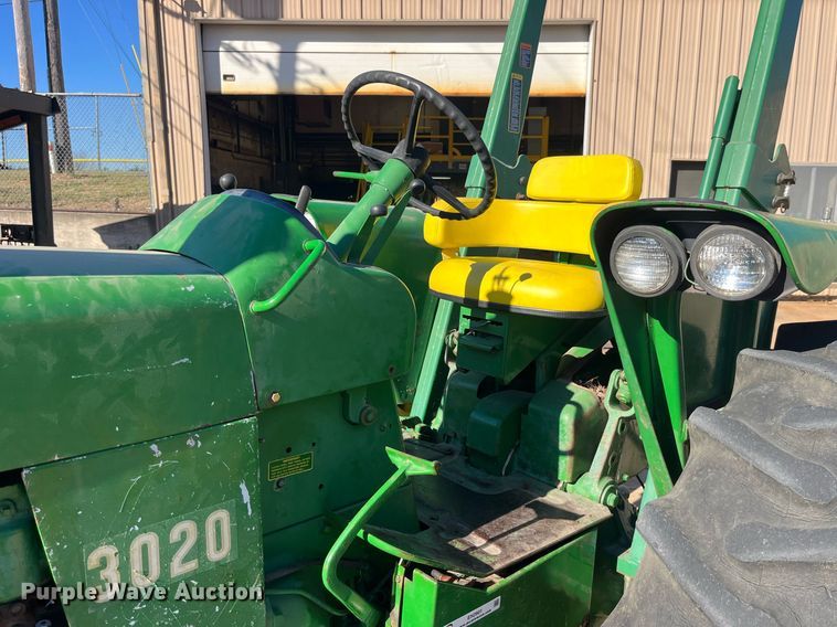 image for item EH2901 1968 John Deere 3020 tractor