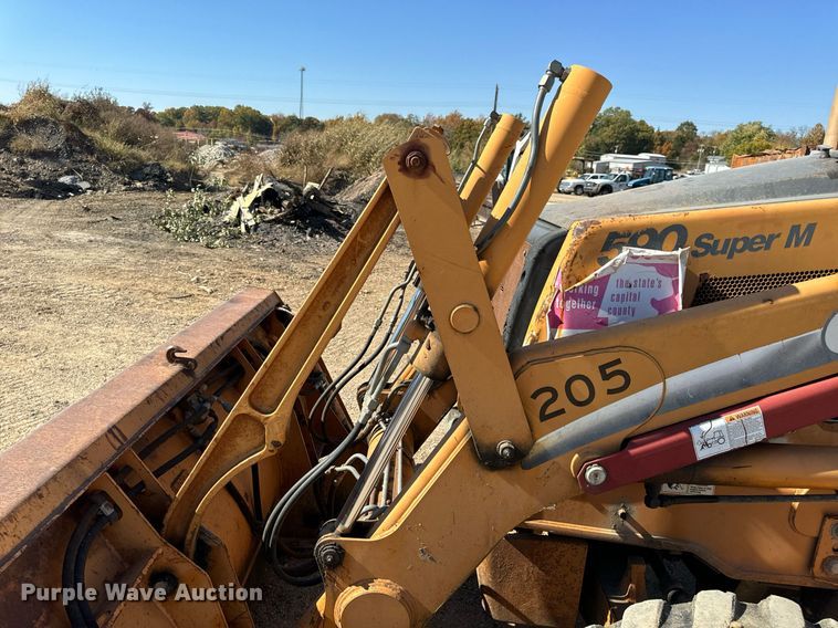 image for item EH7122 2002 Case 590 Super M backhoe