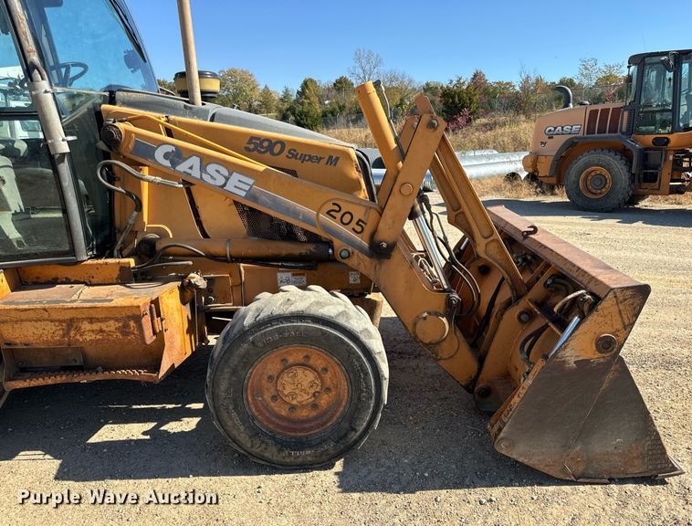 image for item EH7122 2002 Case 590 Super M backhoe