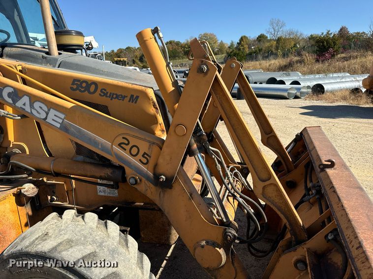 image for item EH7122 2002 Case 590 Super M backhoe