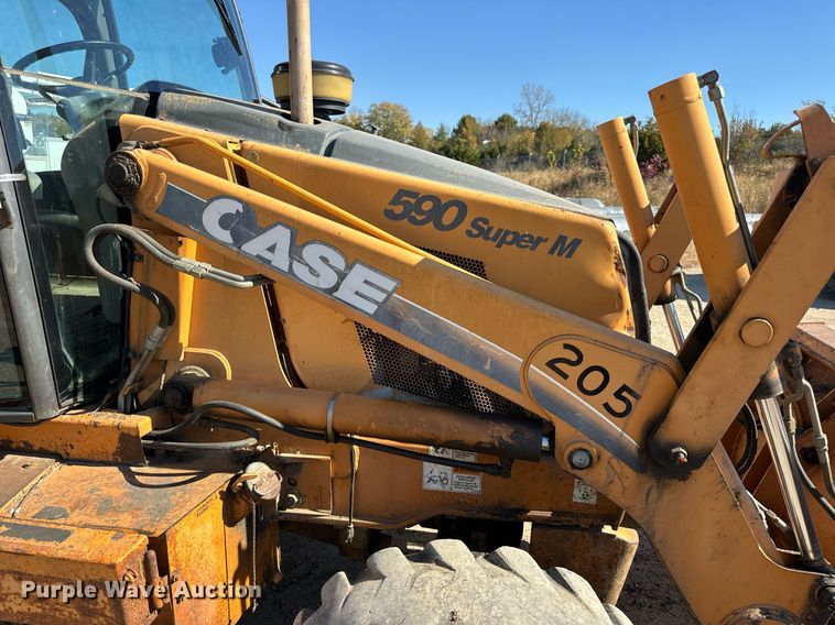 image for item EH7122 2002 Case 590 Super M backhoe