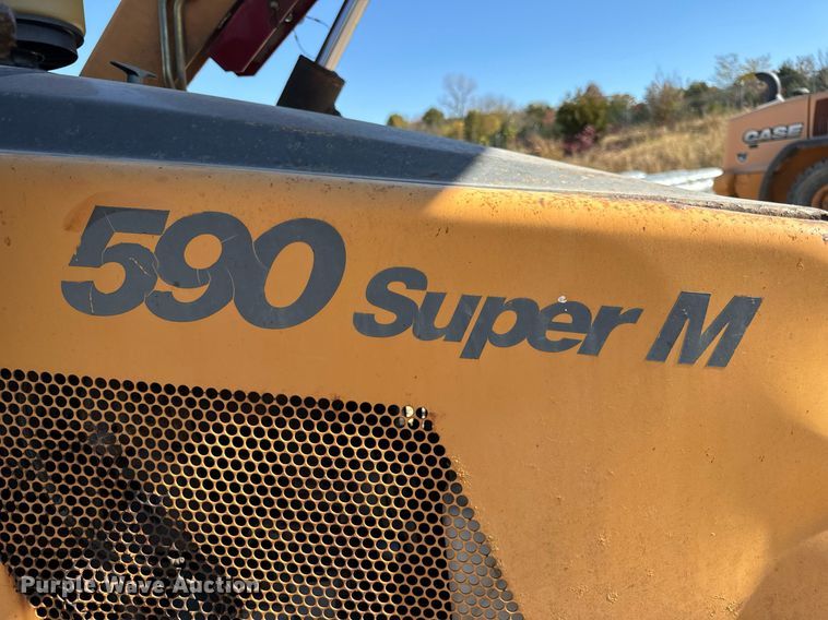 image for item EH7122 2002 Case 590 Super M backhoe