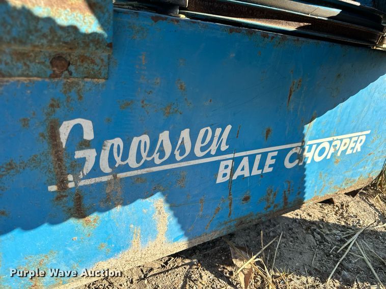 image for item EH7129 Goossen BCG-2 bale chopper