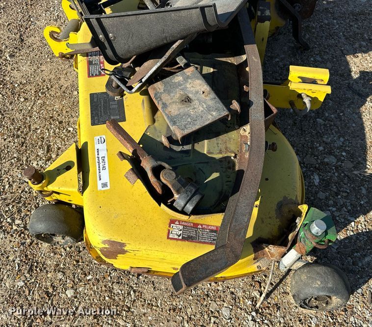 image for item EH7142 John Deere lawn mower deck