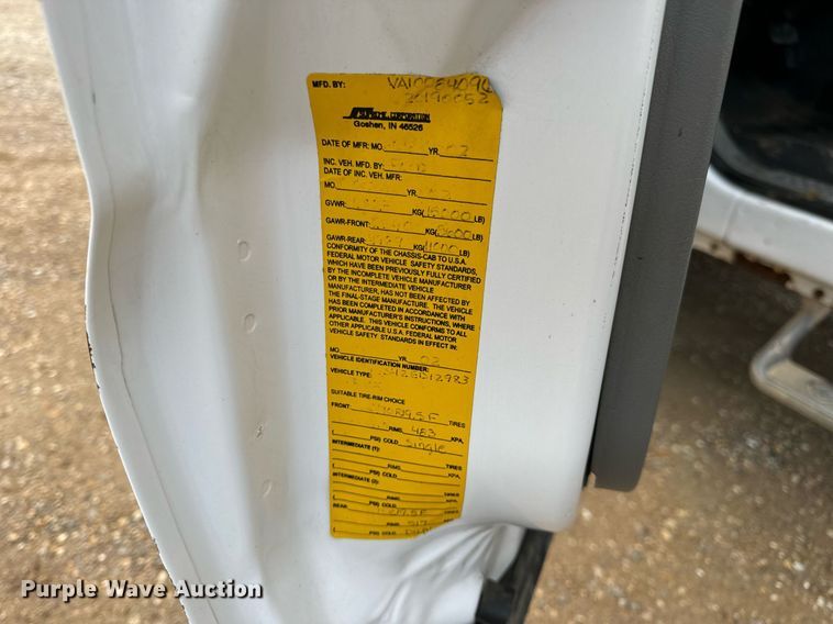 image for item EH7167 2002 Ford F450  box truck