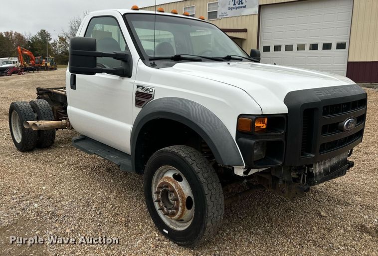 image for item EH7169 2008 Ford F550 XL truck cab and chassis