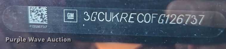 image for item EI8451 2015 Chevrolet  Silverado 1500 Crew Cab pickup truck