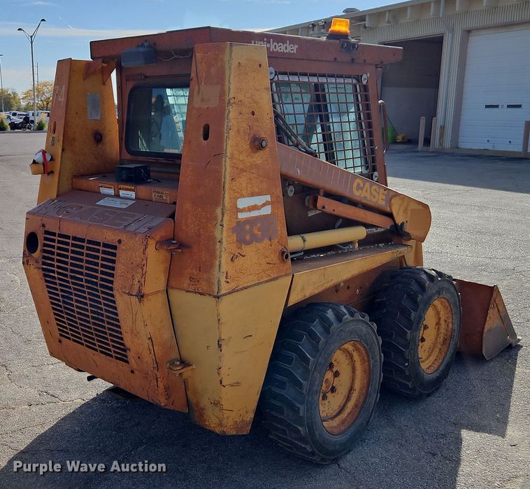 image for item EI8466 1994 Case 1838 skid steer loader
