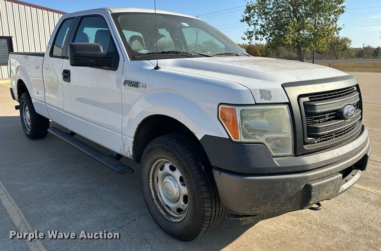 image for item EJ5028 2014 Ford  F150 SuperCab pickup truck