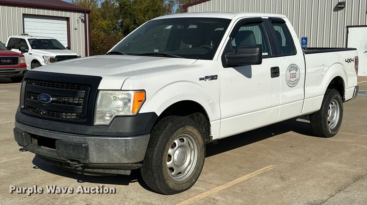 image for item EJ5029 2014 Ford F150 SuperCab pickup truck