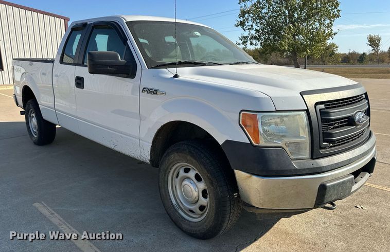 image for item EJ5029 2014 Ford F150 SuperCab pickup truck