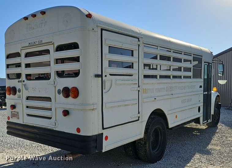 image for item EK0897 1999 International Amtran 3800 prisoner transport bus