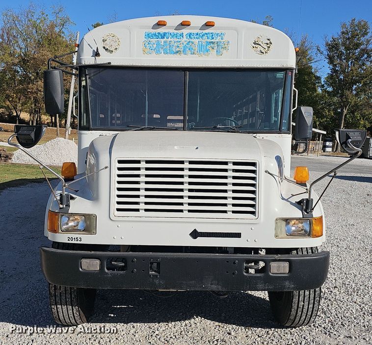 image for item EK0898 1999 International Amtran  3800 prisoner transport bus