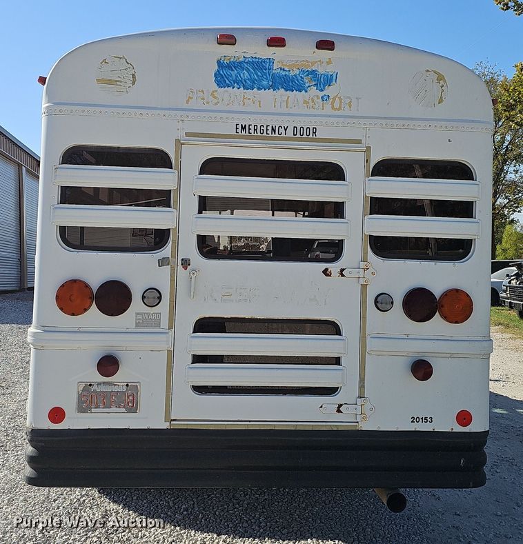 image for item EK0898 1999 International Amtran  3800 prisoner transport bus