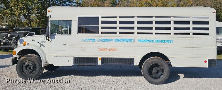 image for item EK0898 1999 International Amtran  3800 prisoner transport bus