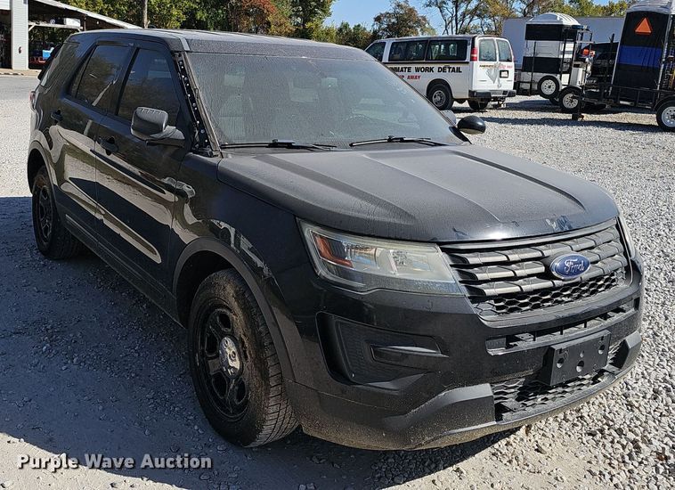 image for item EK0906 2016 Ford  Explorer Police SUV