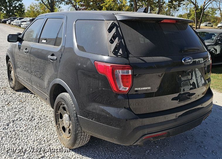 image for item EK0906 2016 Ford  Explorer Police SUV
