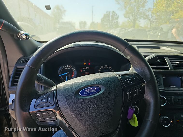 image for item EK0906 2016 Ford  Explorer Police SUV