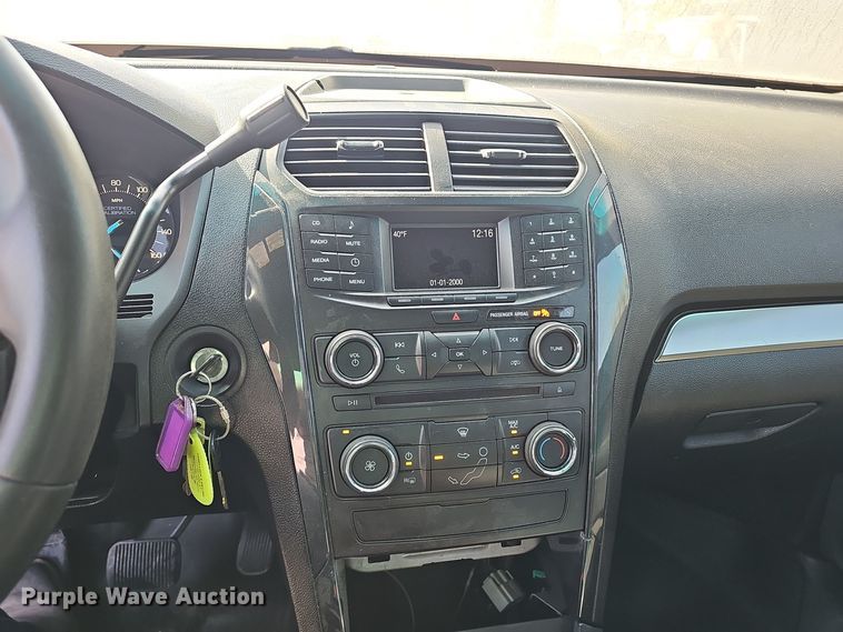 image for item EK0906 2016 Ford  Explorer Police SUV