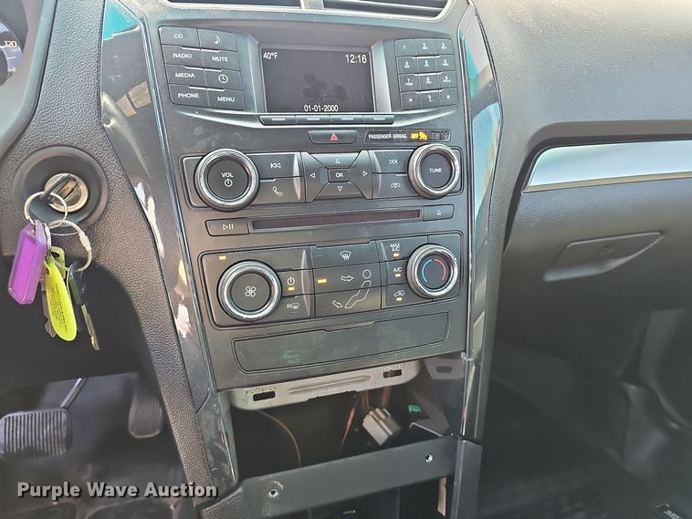 image for item EK0906 2016 Ford  Explorer Police SUV