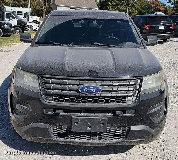 image for item EK0907 2016 Ford  Explorer Police SUV