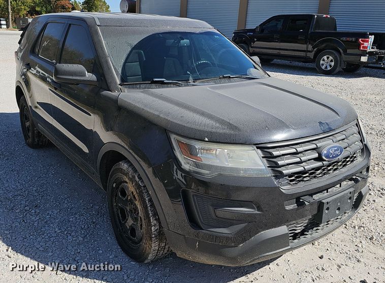 image for item EK0907 2016 Ford  Explorer Police SUV