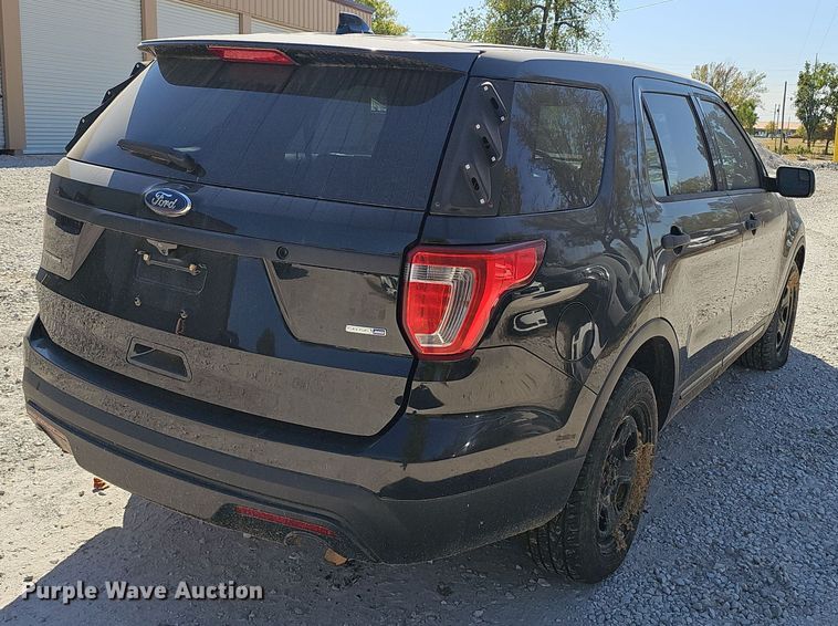 image for item EK0907 2016 Ford  Explorer Police SUV