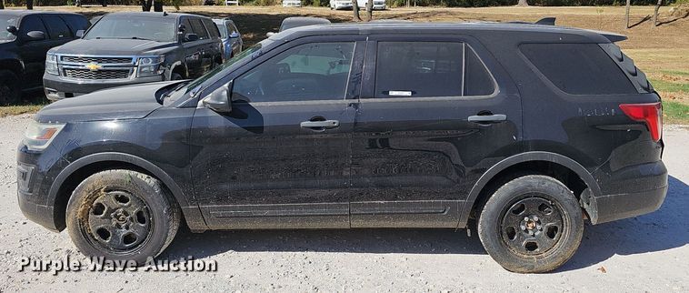 image for item EK0907 2016 Ford  Explorer Police SUV