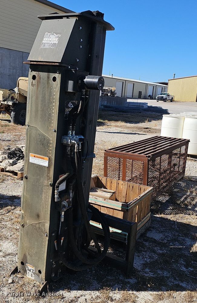 image for item EK0931 Erskine skid steer post driver 