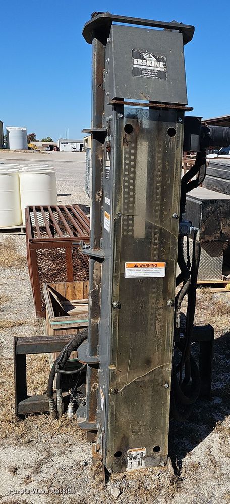image for item EK0931 Erskine skid steer post driver 