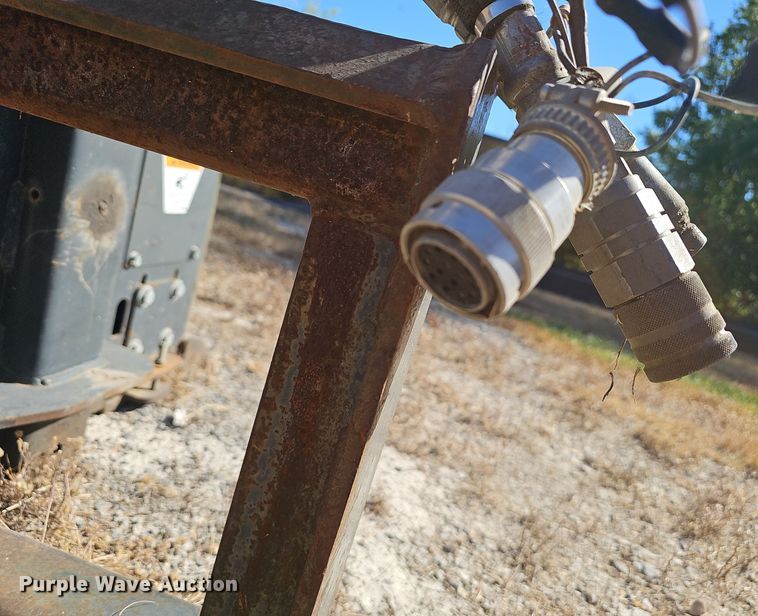 image for item EK0931 Erskine skid steer post driver 