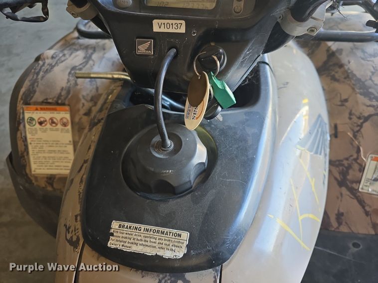 image for item EK2313 2011 Honda TRX680FA FourTrax ATV