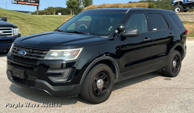 image for item EK3306 2017 Ford  Explorer Police Interceptor SUV