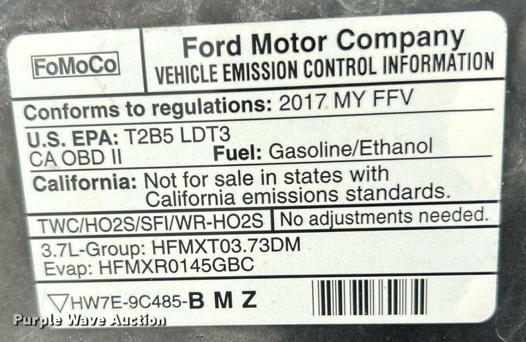 image for item EK3306 2017 Ford  Explorer Police Interceptor SUV