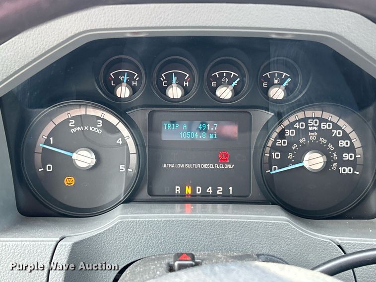 image for item EK3546 2011 Ford F750 Super Duty XL dump truck